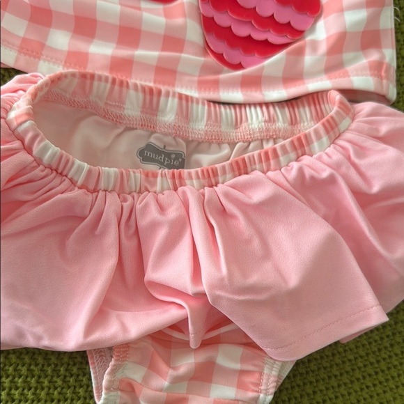 Toddler Strawberry Swimsuit Set - Picture 9 of 10